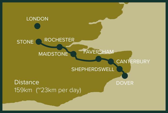 Stage 1: London to Dover Stage 1: London to Dover