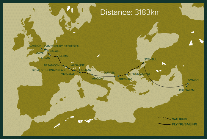 Just Walk London to Jerusalem Just Walk London to Jerusalem