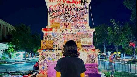 Amos Trust Blog International Womens Day 2024 Alexia Lizarraga Quintero Monument