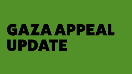 Gaza Appeal Blog Graphic March 2025 Black Card Thumbnail