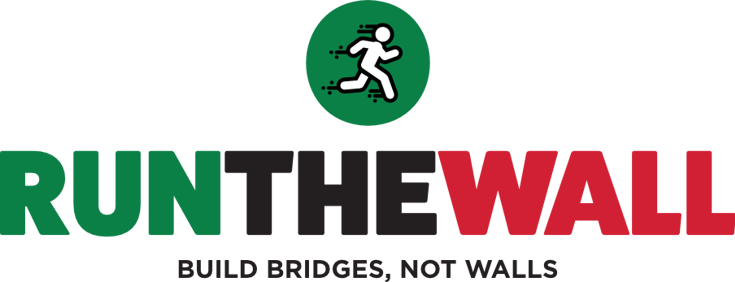 Amos Trust Run The Wall Build Bridges Logo (PNG)