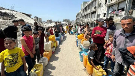 Amos Trust Gaza Update May 2025 Water Line Ahmed Dader